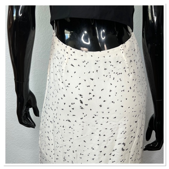 A.L.C. 100% Silk Maxi Shirtdress Sz 2 - Picture 9 of 12